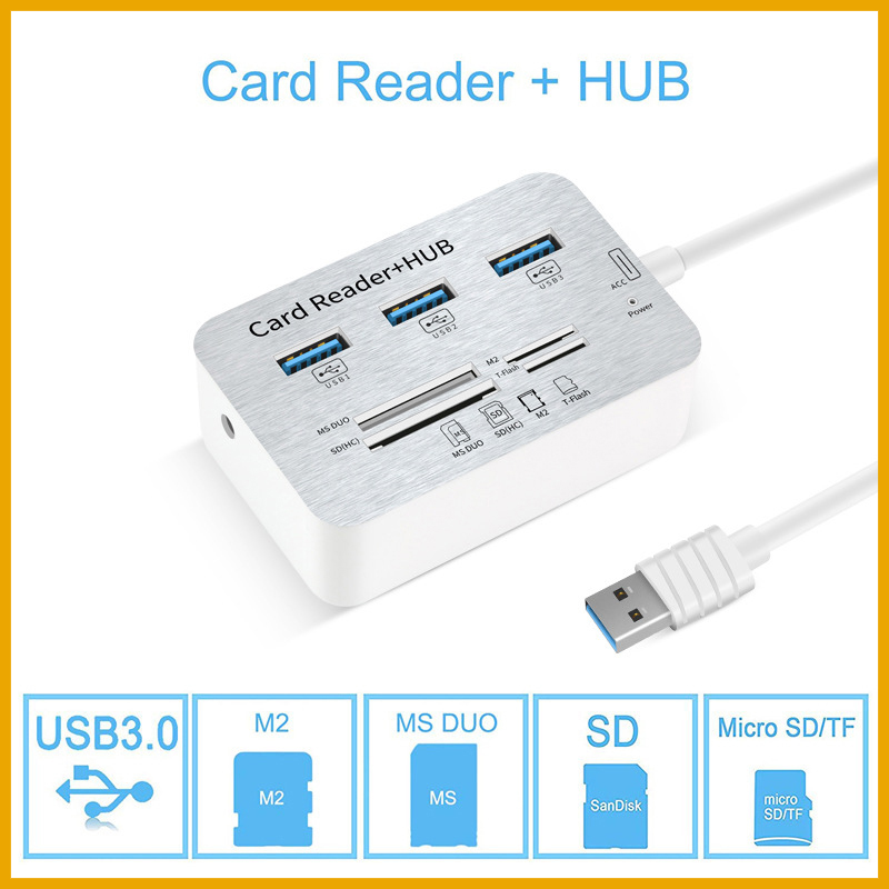 Usb Hub Type C - 7'si 1 arada 3 Portlu USB