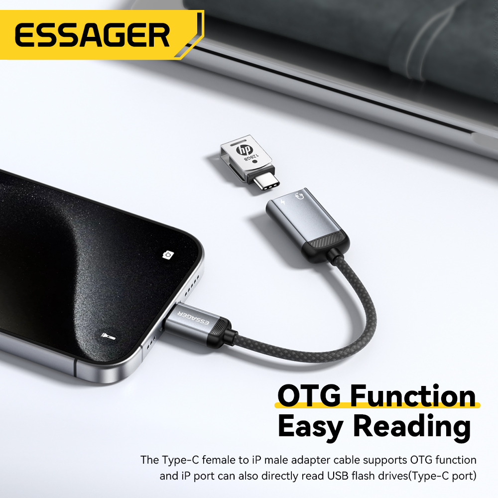 Essager Tip C Ses Adaptör Kabl - Wired Earphone Lightning incelemesi ve fiyatı