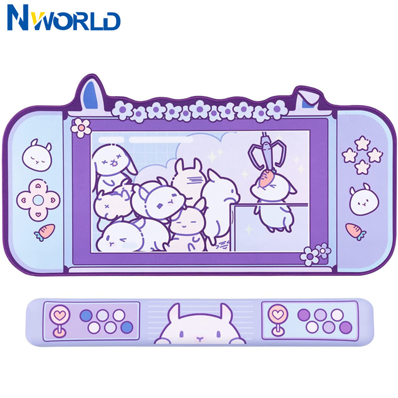 Büyük Kawaii oyun Mouse Pad se - Tablet Cute Accessories incelemesi ve fiyatı